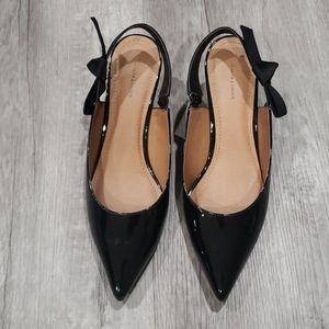 14th & Union Patent Leather Kitten Heel Shoes